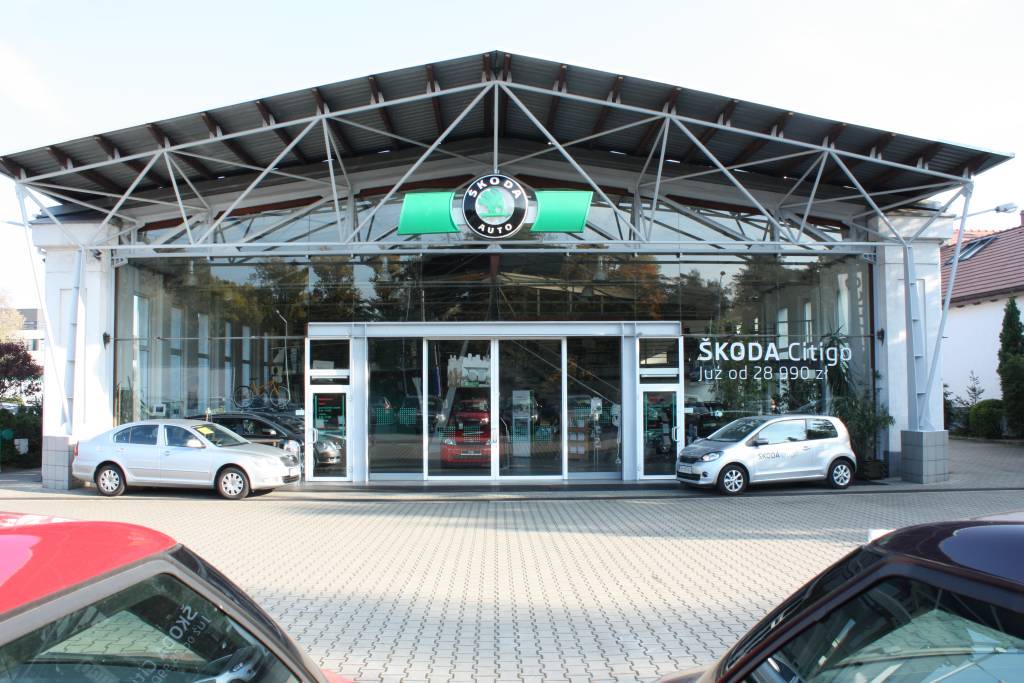 Salon samochodowy Skoda, Katowice